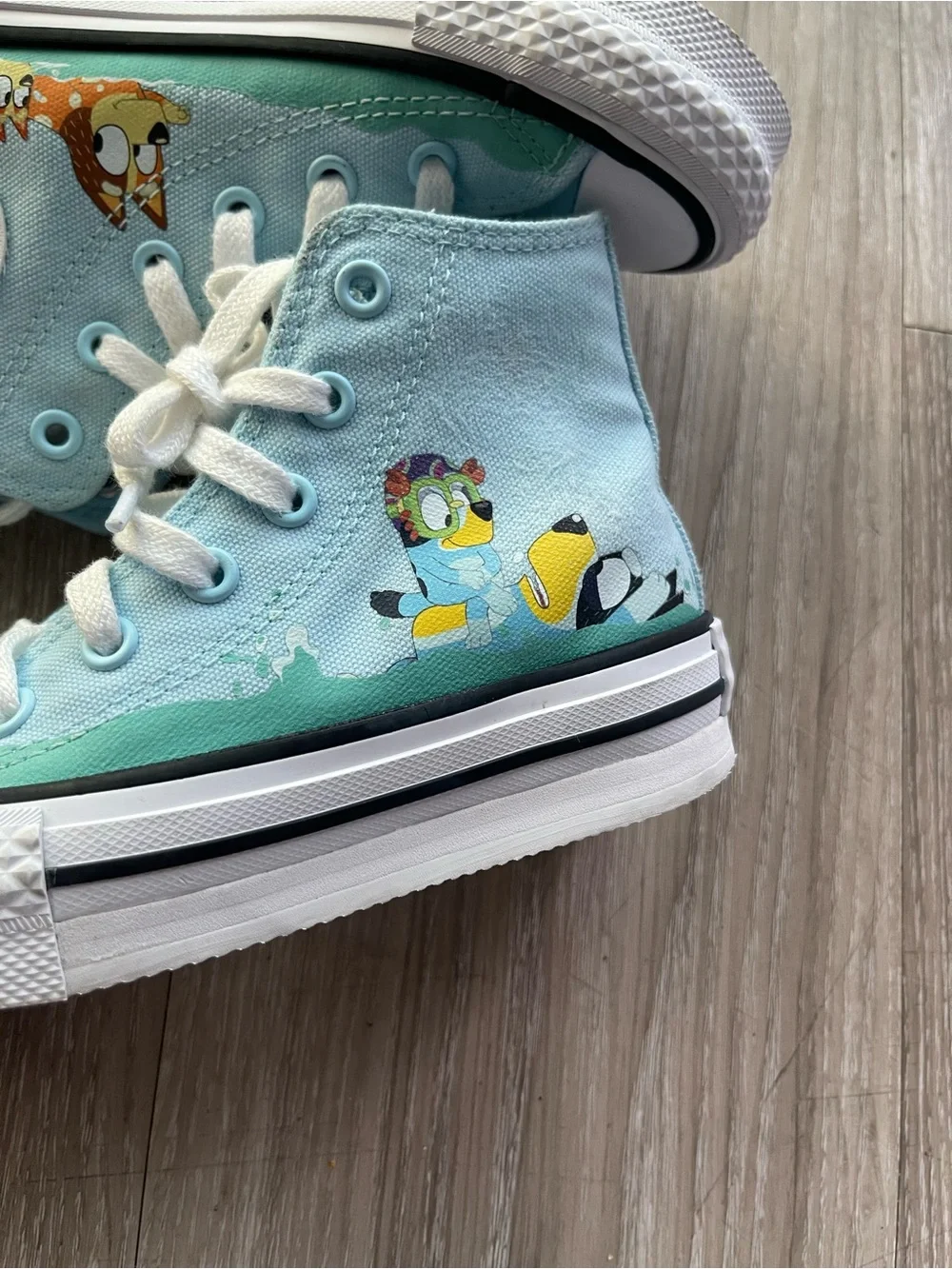 Bluey High-Top Converse Sneaker